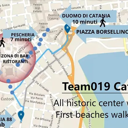 Team019 Vacation Pino Near Baroque Catanes Vulcano Etna